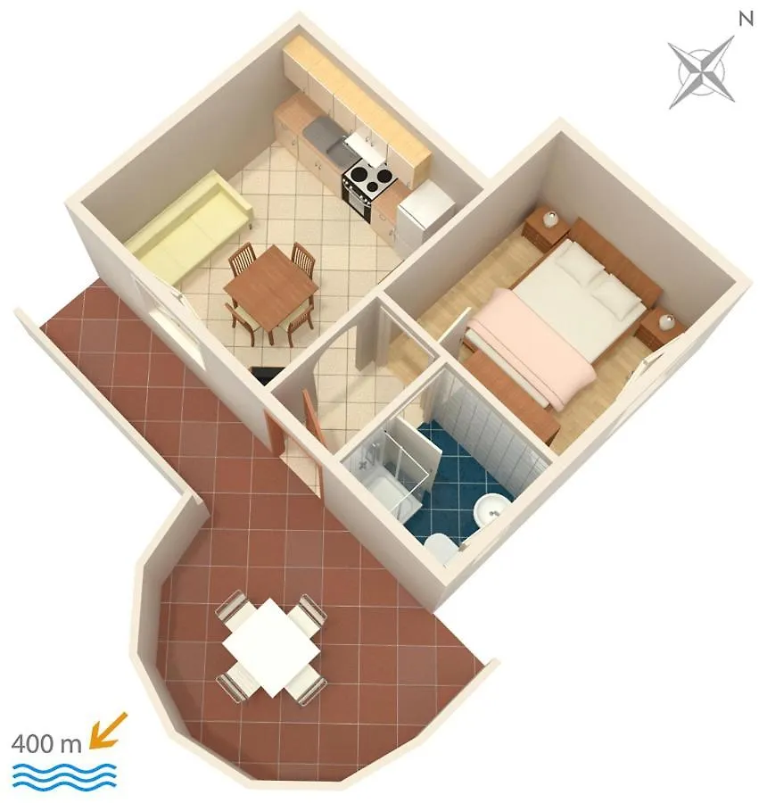 Apartments With A Parking Space Medulin - 2274 Croatia