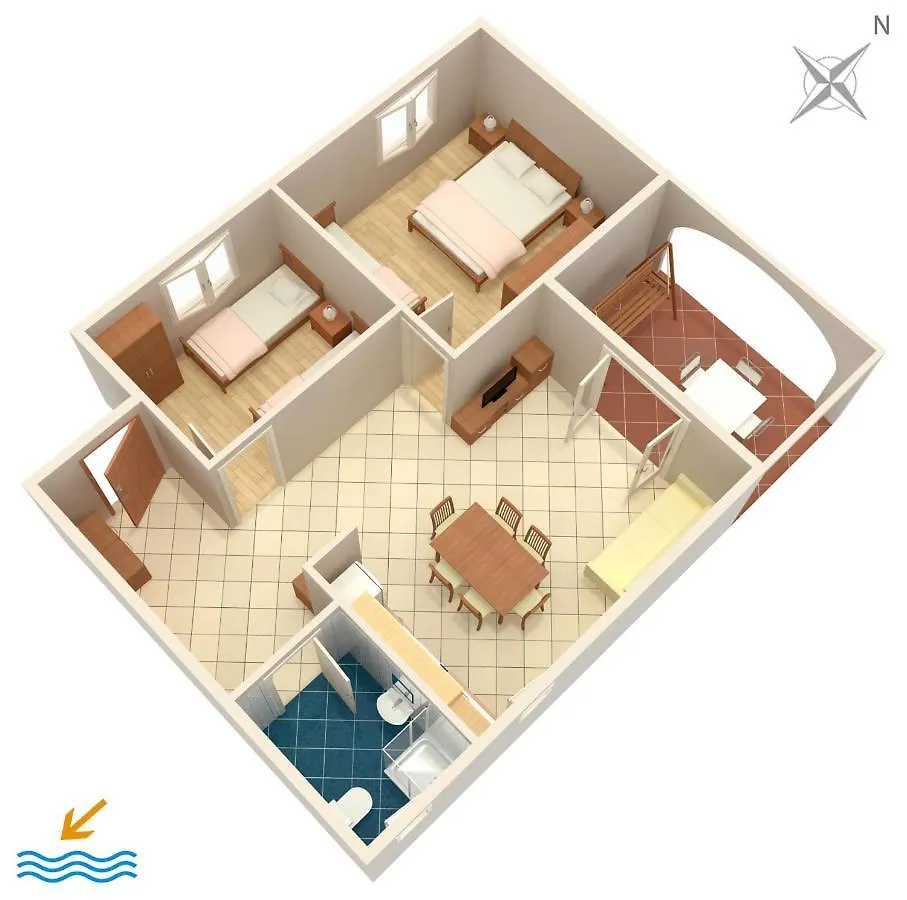 Apartments With A Parking Space Medulin - 2274 Croatia